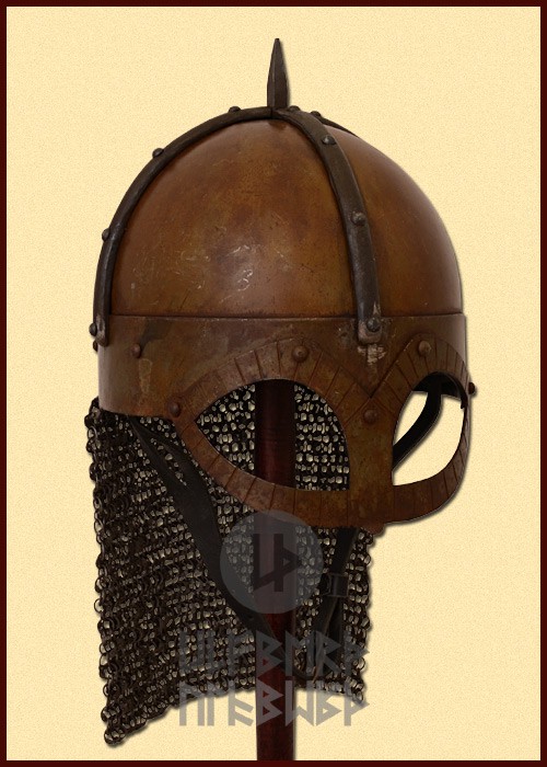 foto The Gjermundbu Helmet with riveted aventail